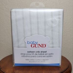 Baby Gund New Santeen Crib Sheet Cotton Gender Neutral
